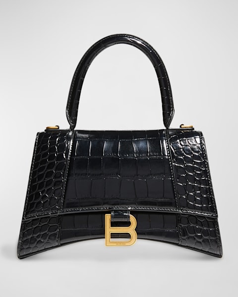 Balenciaga Hourglass XS Metallic Bag | Neiman Marcus