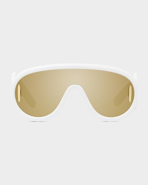 Etro Etromacaron Semi-Rimless Plastic Shield Sunglasses  display picture 1