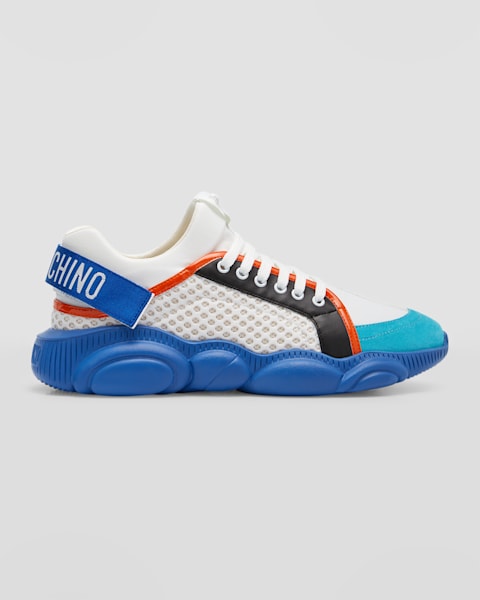 【関税&送料込】Moschino Teddy Sneaker Moschino Teddy Fluo sneakers - Multicolour | MA15503G28100604