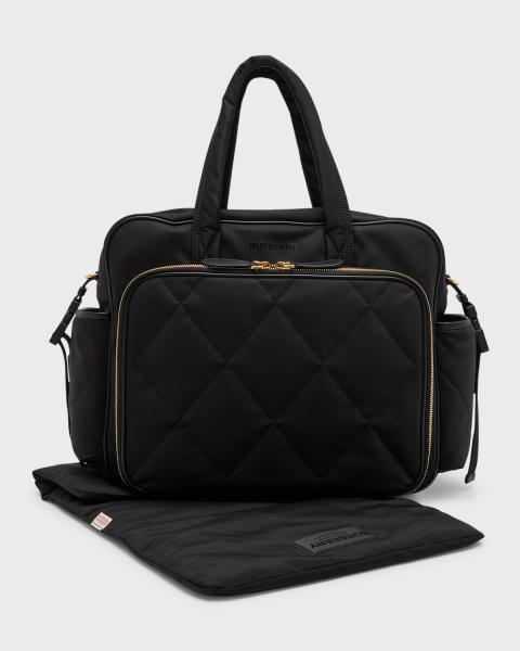 Burberry Rucksack Diaper Bag W/ Changing Mat | Neiman Marcus display picture 3