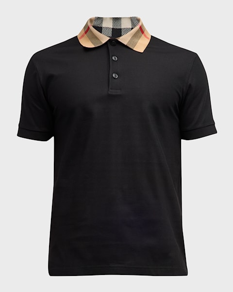 Burberry Men's Eddie TB-Logo Polo Shirt | Neiman Marcus