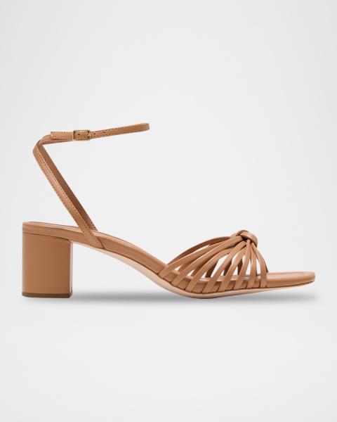 Aquazzura Sundance 140mm Metallic Platform Sandals, Gold | Neiman