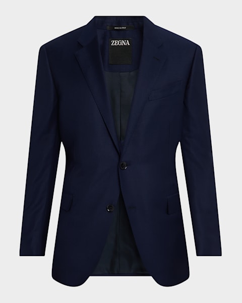Isaia Men's Cortina Wool Blazer | Neiman Marcus