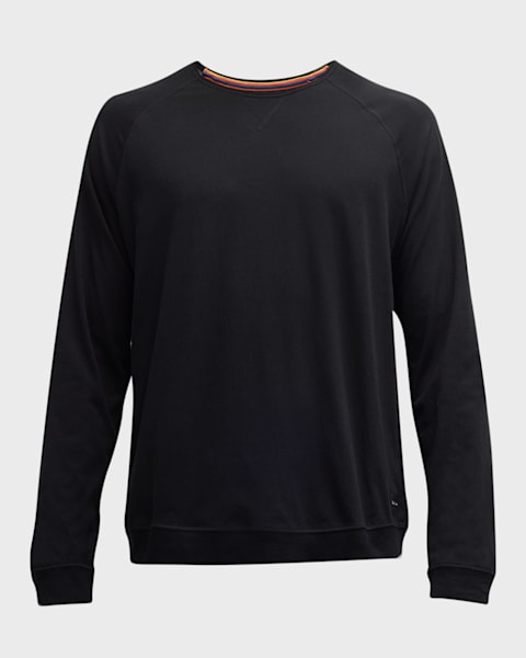 TOM FORD Men's Ribbed Henley Long-Sleeve T-Shirt | Neiman Marcus