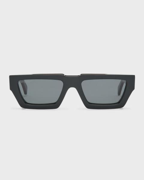 Off-White Troy Arrow Rectangle Sunglasses | Neiman Marcus display picture 3
