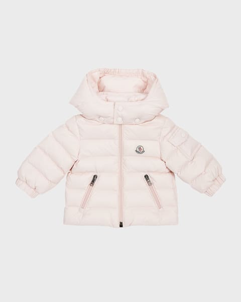 Girl's Tazui Ruffled Down Jacket, Size 6M-3