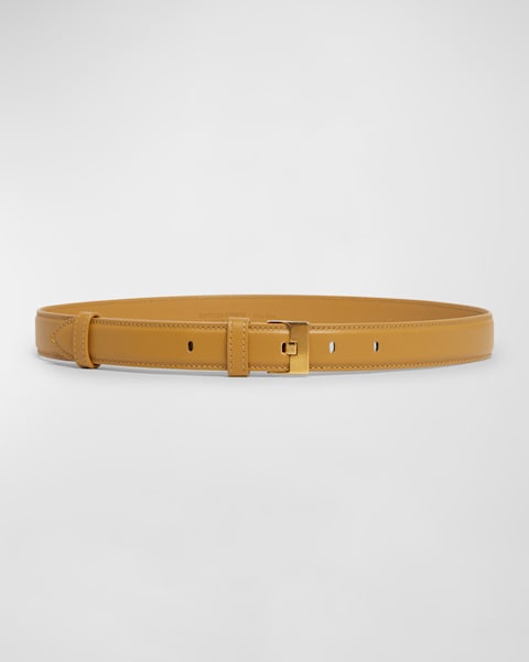 Bottega Veneta Knot Buckle Leather Belt | Neiman Marcus
