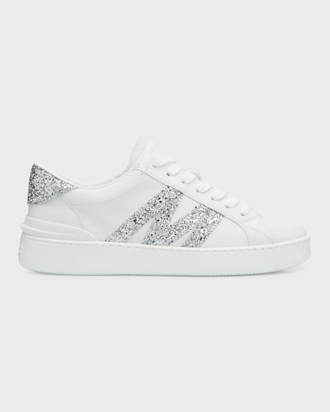モナコ「monaco」 モナコ「monaco」 Moncler Monaco Leather Low-Top Sneakers | Neiman