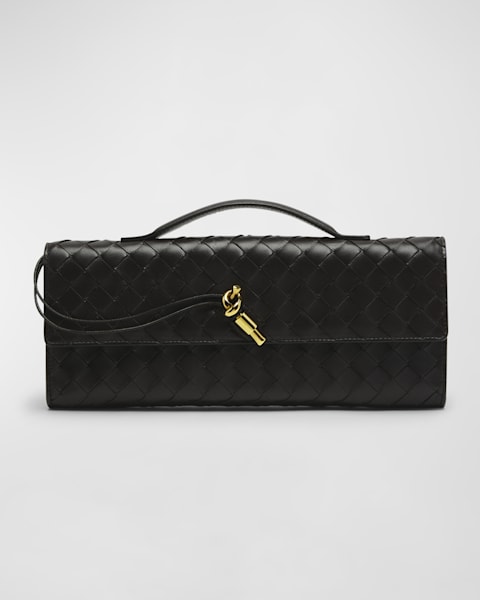 Bottega Veneta Teen Lauren 1980 Bag with Chain | Neiman Marcus