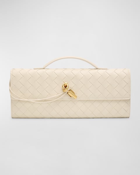 ★ Bottega Veneta★ CHAIN KNOT ショルダーバッグ Bottega Veneta - Knot Sterling Leather Chain Clutch