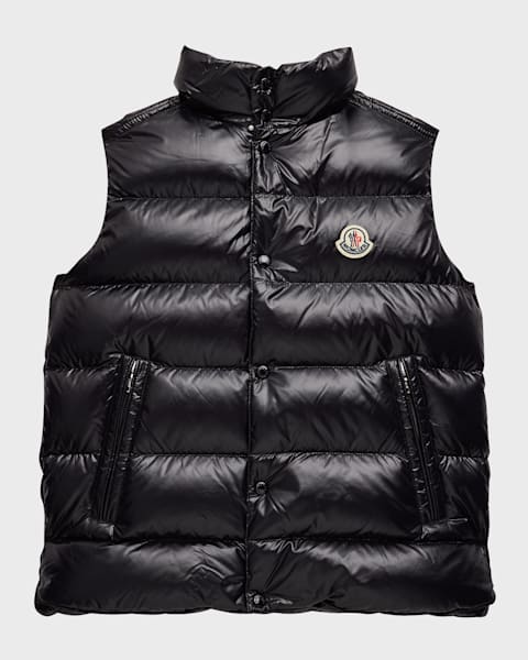 【国内正規総代理店アイテム】 Kid's Moncler Ghany 8-14 Size Vest, Down Puffer Quilted ジャケット・アウター