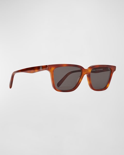 Toteme The Navigator Acetate Square Sunglasses | Neiman Marcus