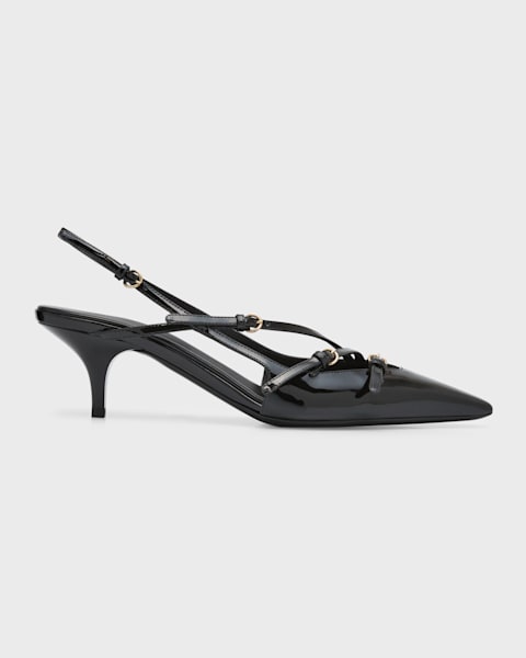 靴 Archive miu miu square toe Python pumps Miu Miu Python-Printed Leather Pumps | Neiman Marcus