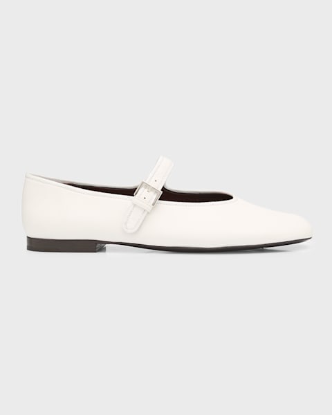 Lambskin Band Ballerina Flats