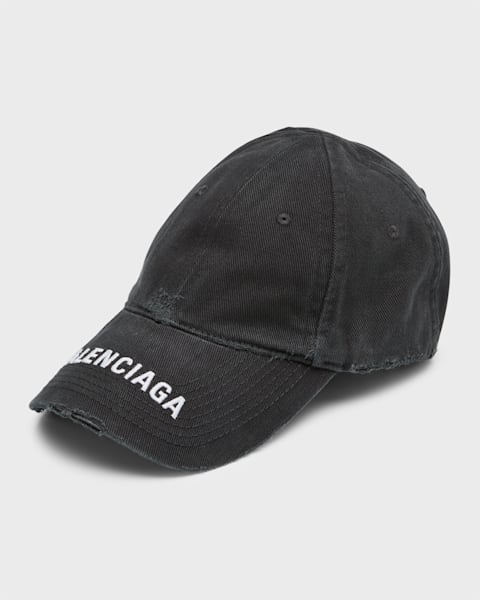 Balenciaga Men's Logo Baseball Cap | Neiman Marcus