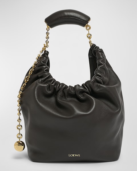 Loewe x Paula's Ibiza Squeeze XL Shoulder Bag in Leather | Neiman