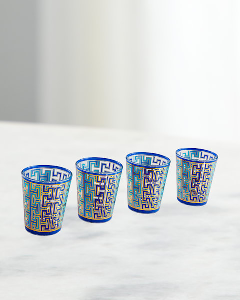 Fornasetti Tema e Variazioni 1.5 oz. Glasses, Set of 6 | Neiman Marcus