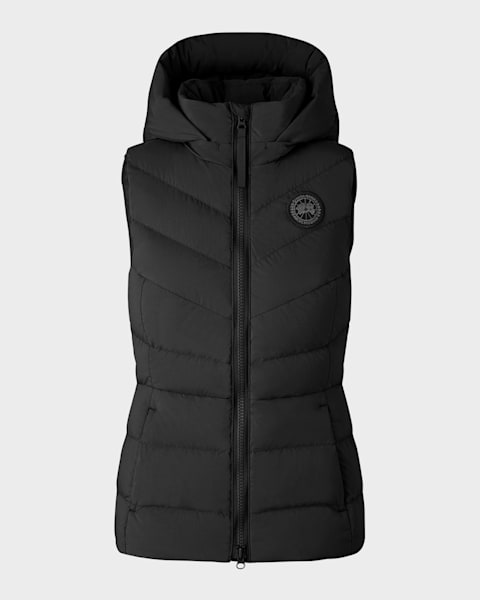 Canada Goose Elora Fleece Black Label Vest | Neiman Marcus