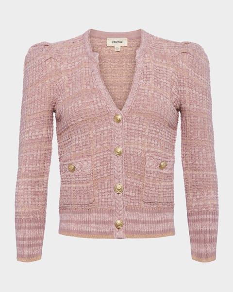 トップス Theory Neo Sag Harbor Cable Crop Cardi Theory Neo Sag Harbor Cropped Cardigan | Neiman Marcus
