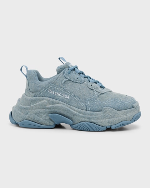 Balenciaga Triple S Clear-Sole Sneakers | Neiman Marcus