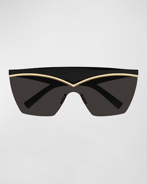 YSL Acetate Oval Sunglasses 
