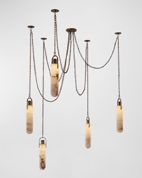 Flint 3-Light LED Multi-Drop Pendant Light 