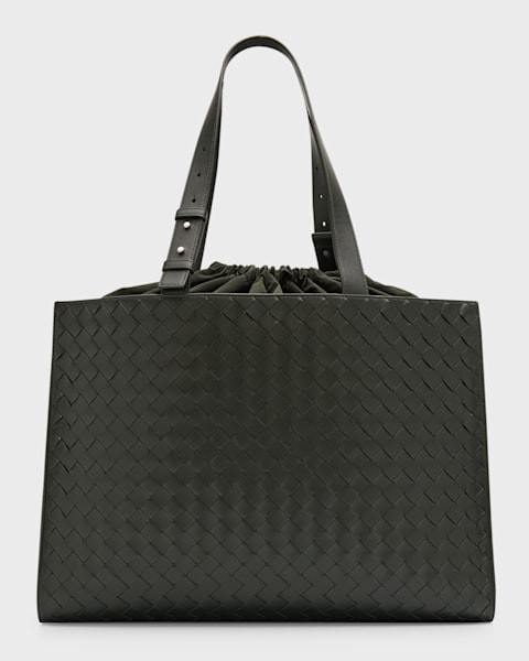 Bottega Veneta Men's Medium Cassette Urban Leather Crossbody