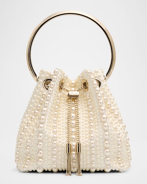 Jimmy Choo Purple Bon Bon Micro Crystals Bucket main image 0