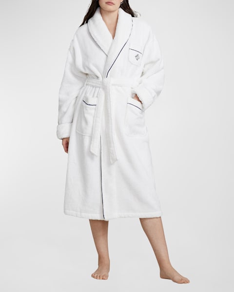 Hanro Plush Short Robe | Neiman Marcus