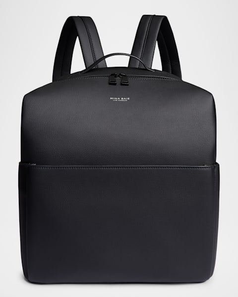 Harper Midi Leather Bundle Diaper Backpack