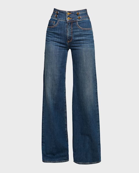 【KHAITE】danielle high-rise straight-leg ジーンズ 0400022037987?wid=600&hei=800&