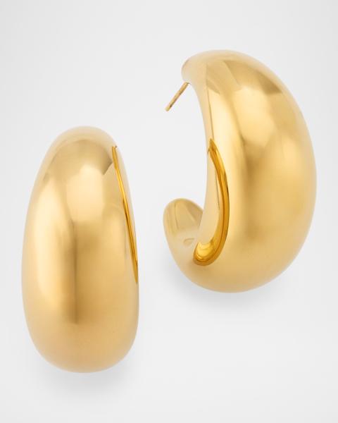 Pam Hoops – DMY Studios DMY Pam Hoops Earrings 18k Goldplated Brass New main image 2