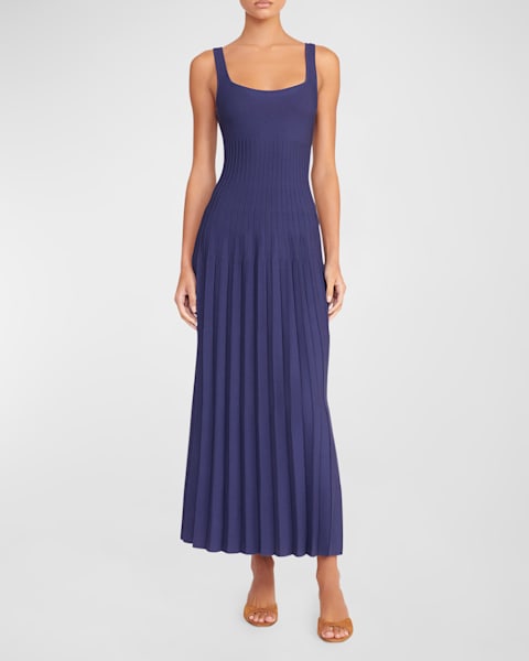 Rosie Assoulin In The Name Of Love Halter Midi Dress | Neiman Marcus