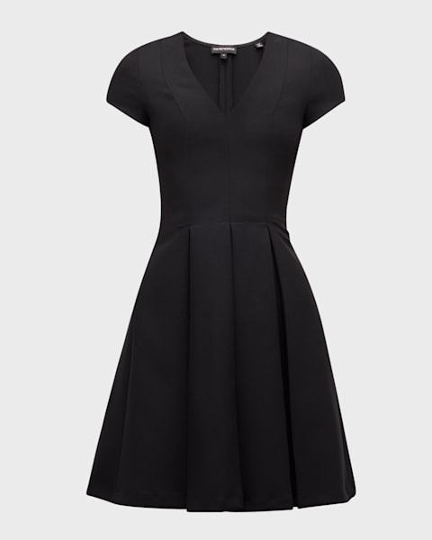 A.L.C. Sera Knit Fit-&-Flare Mini Dress | Neiman Marcus