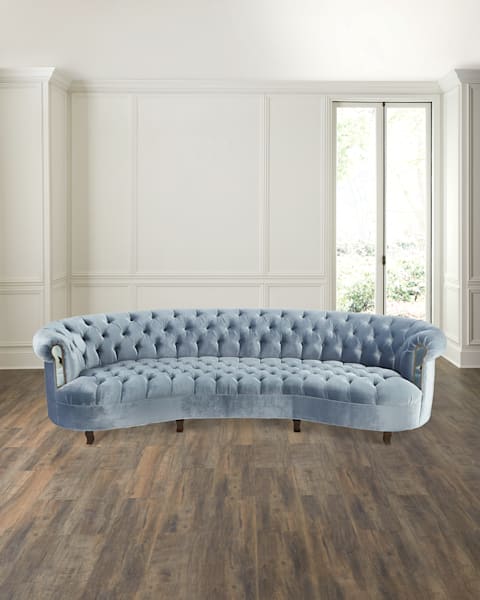 Store Romain Sur Mesure Villa Nova Heavenly Velvet V2088 – Cousu Main, Velours