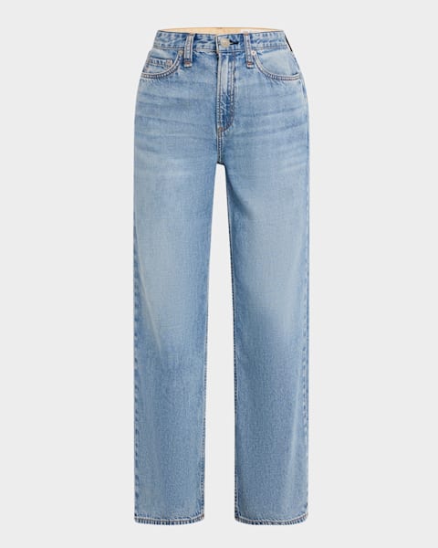 Rag & Bone Featherweight Logan Wide-Leg Jeans | Neiman Marcus