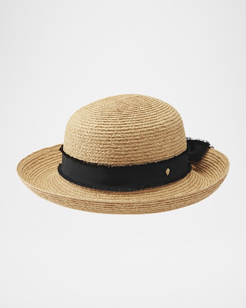 HELEN KAMINSKI 麦わら帽子 100% raffia Helen Kaminski Corsica Hat 100% raffia sun hat straw with