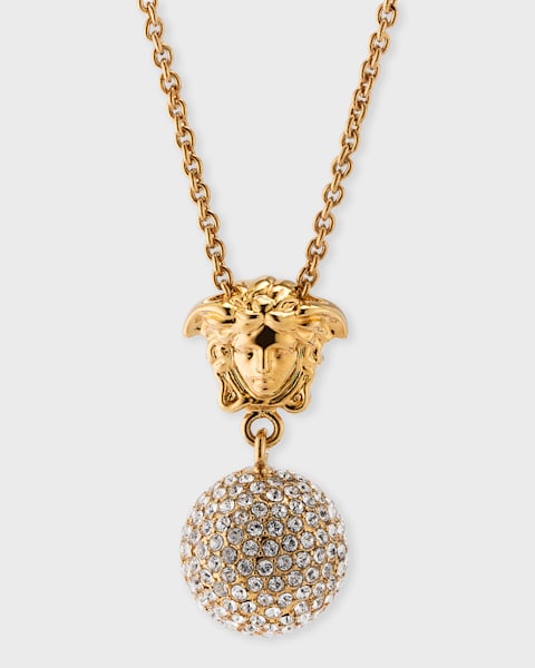 【関税＆送料込み】Versace Medusa Pendant Necklace '95 Versace Medusa 95' Necklace | Neiman Marcus