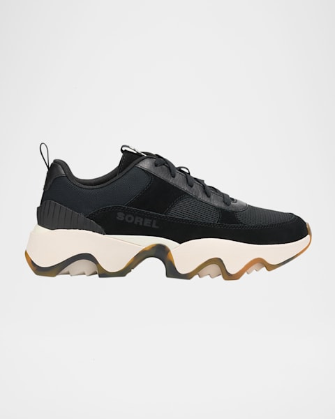 Chloe Kick Mesh and Leather Low-Top Sneakers | Neiman Marcus