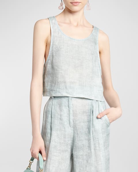 Melina Embroidered Tank Top