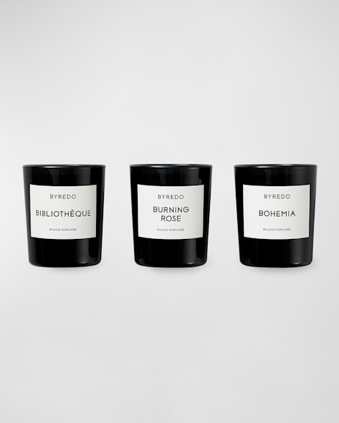 La Mini Selection Gourmande Candle Set, 3 x 2.4 oz.