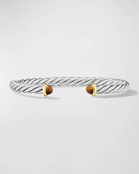 David Yurman DY Helios Cuff Bracelet in Titanium, 9mm | Neiman Marcus