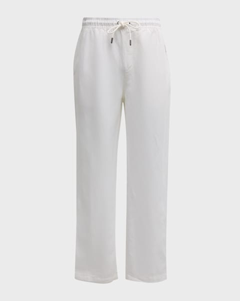 Prada Men's Sartorial Linen Pants | Neiman Marcus