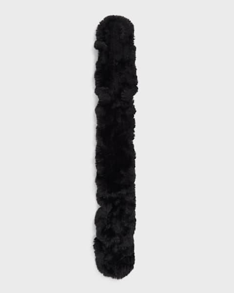 UGG Faux-Fur Pull-Through Scarf | Neiman Marcus
