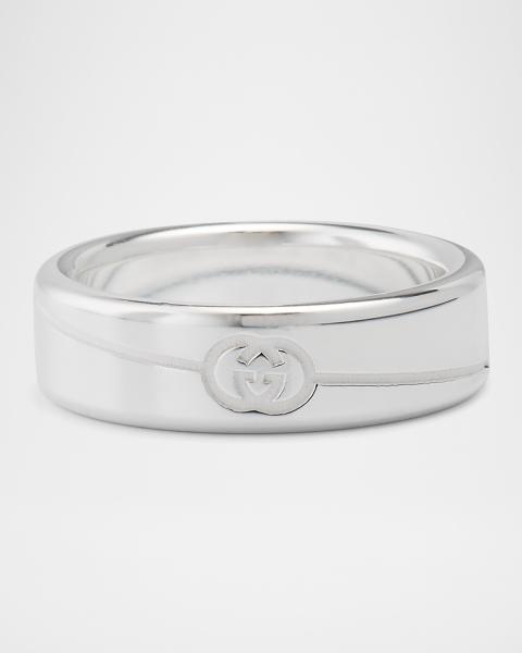Gucci Men's Gucci Garden Silver Snake Ring, Size 9-11 | Neiman Marcus
