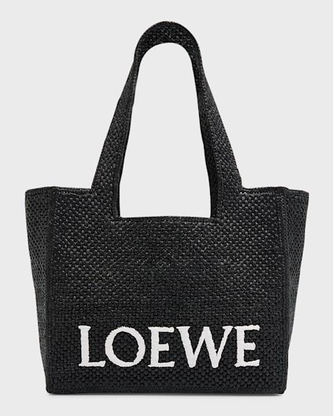 THE ROW☆25SS EMILIE ラフィア トートバッグ BLACK THE ROW Emilie Panier Tote in Raffia | Neiman Marcus