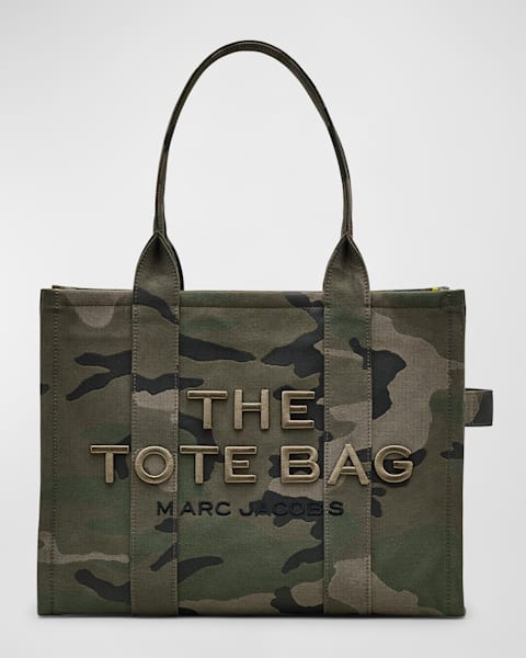 トートバッグ Marc Jacobs Compact Camouflage Tote Bag With Adjustable Marc Jacobs The Small Camo-Print Tote Bag | Neiman Marcus