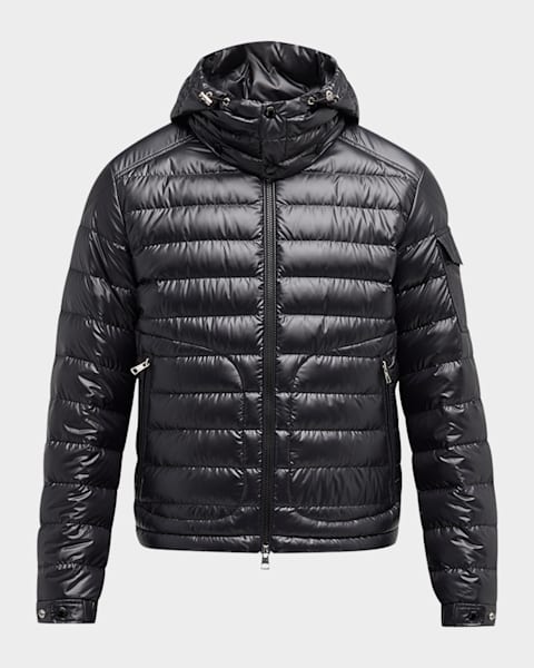EMPORIOARMANI ジャケット Emporio Armani Men's Zigzag Quilted Down Jacket | Neiman Marcus