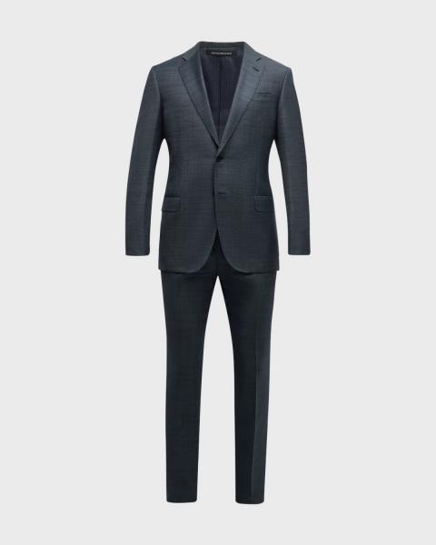 TOM FORD Men's O'Connor Grand Overcheck Twill Suit | Neiman Marcus