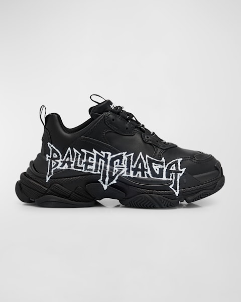 Balenciaga Triple S Clear-Sole Sneakers | Neiman Marcus Balenciaga Triple S Clear-Sole Sneakers | Neiman Marcus